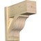 Ekena Millwork Funston Block Rough Sawn Outlooker, Douglas Fir, 8"W x 18"D x 18"H OUT08X18X18FST05RDF - alternate 1